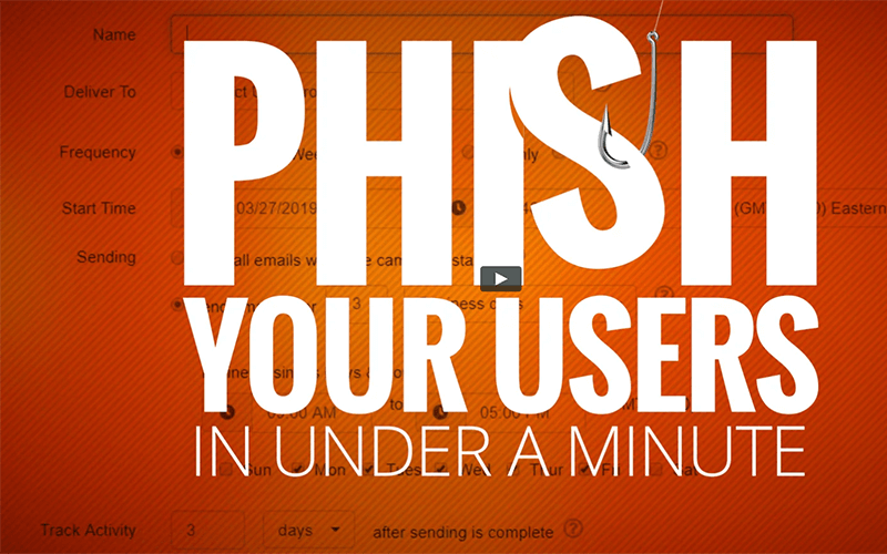 Phish Your User In Under a Minute | Email Defense