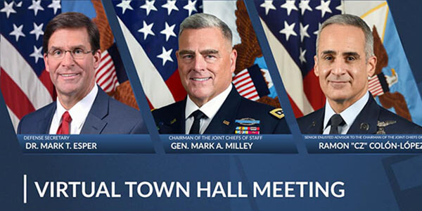 Joint Chiefs sof Staff Virtual Town Hall