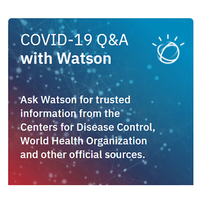 covid19 with IBM Watson