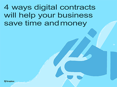 4 ways digital contracts will help your business save time and money