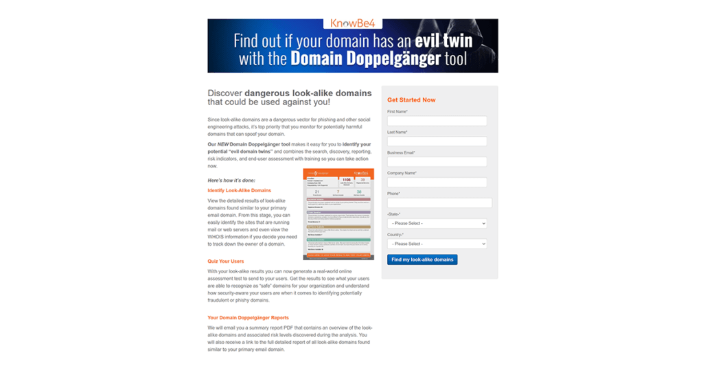 Discover dangerous look-alike domains that could be used against you!