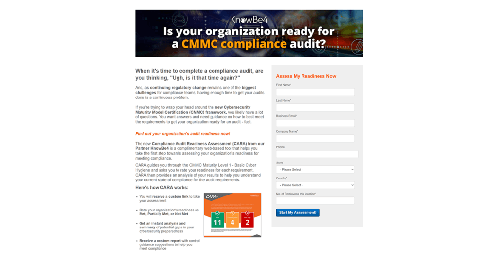 Is your organization ready for a cmmc compliance audit?